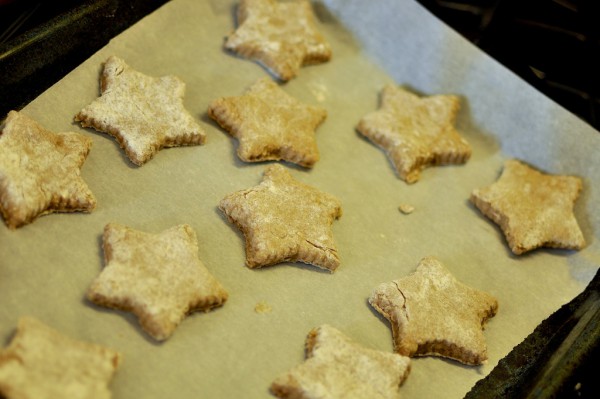 Homemade teething biscuits
